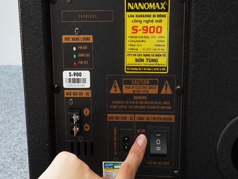 Loa kéo Nanomax S-900