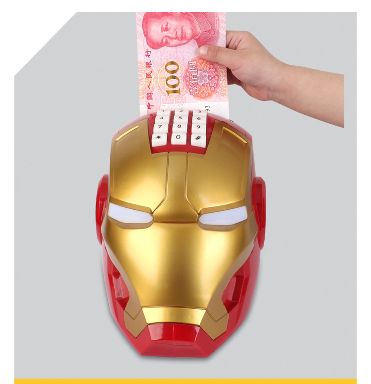 Két sắt mini hình Iron Man cho bé 