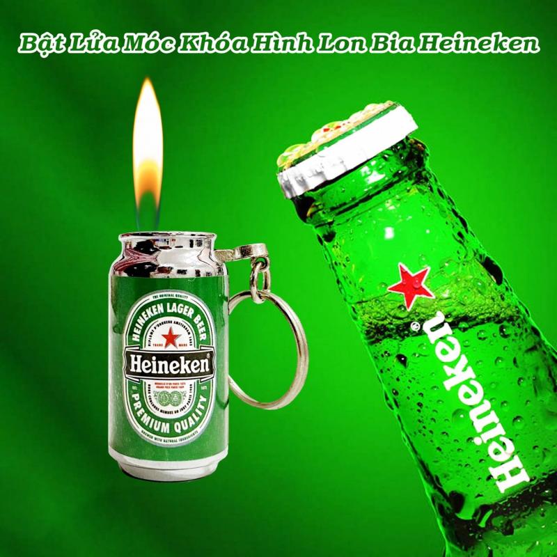 Bật lửa hình lon bia Heineken