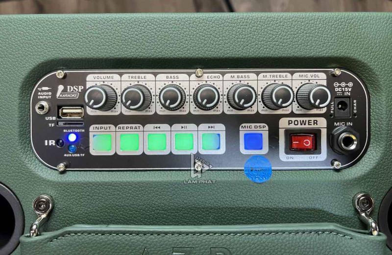 Loa karaoke xách tay AZ NK6 – Bass 16 công suất 150W