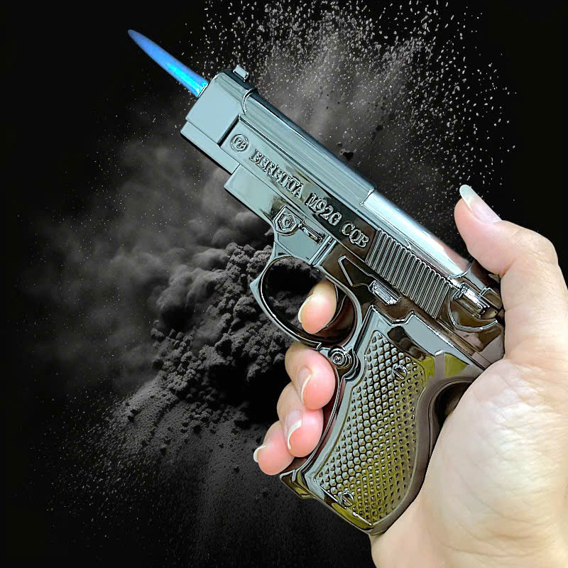 Bật lửa hình súng Beretta M92G COD kim loại - xài ga - fullbox