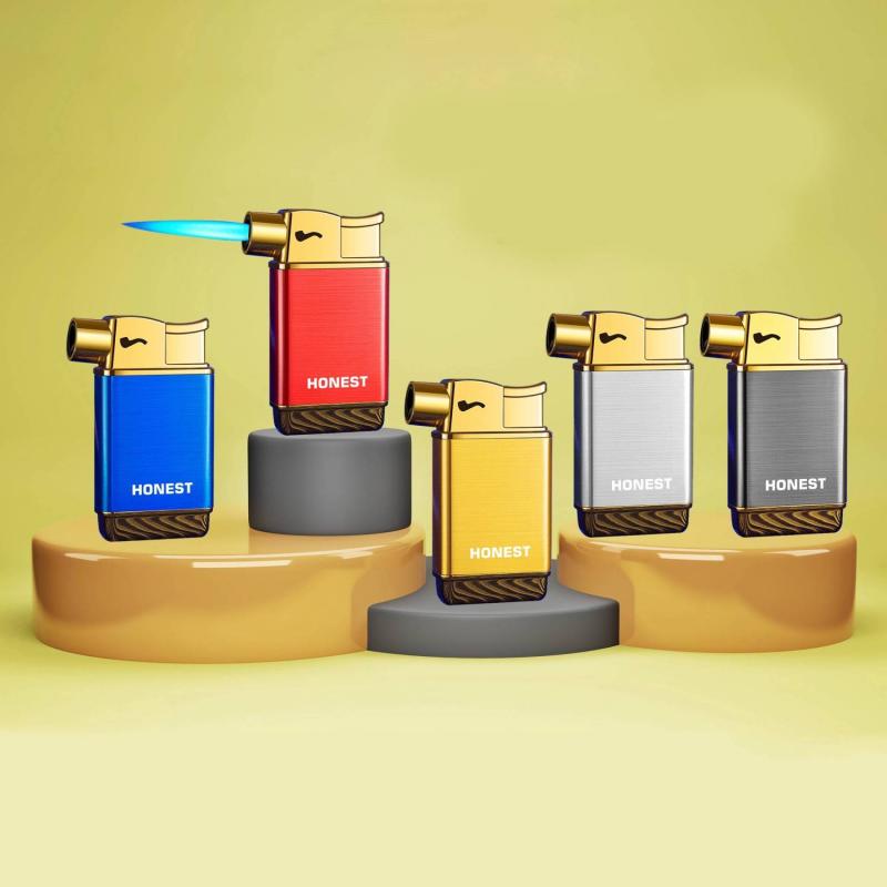 Bật lửa hút tẩu Honest HN699 xài gas lửa khò