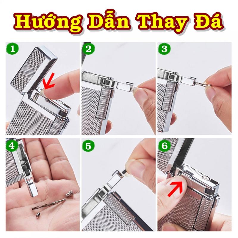 Bật lửa dupont chữ M-18 (có hộp) - (xài gas)