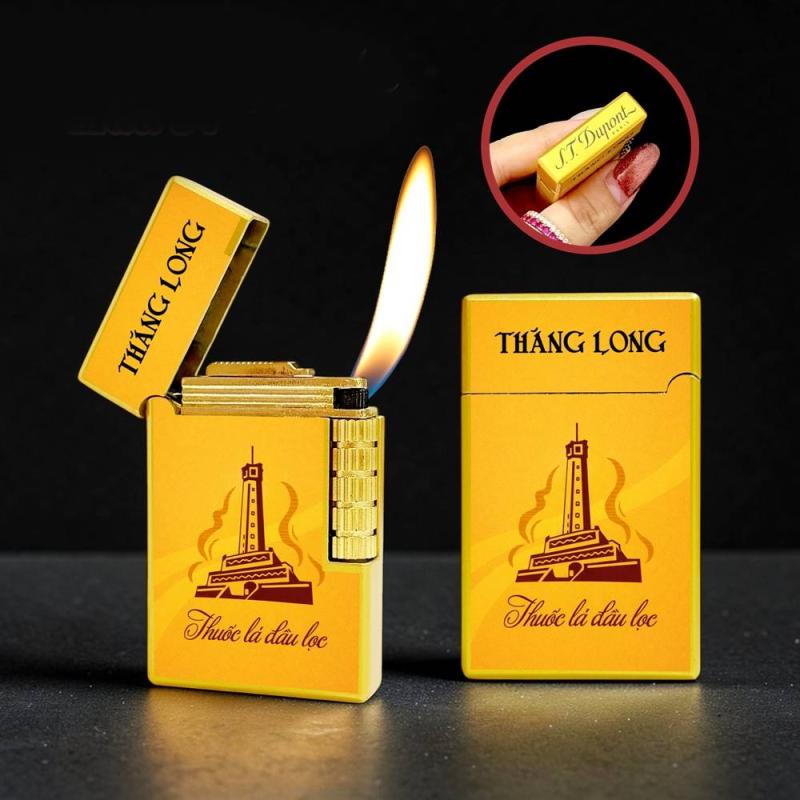 Bật lửa Dupont hình thuốc Thăng Long M-97 (có hộp) -  gas