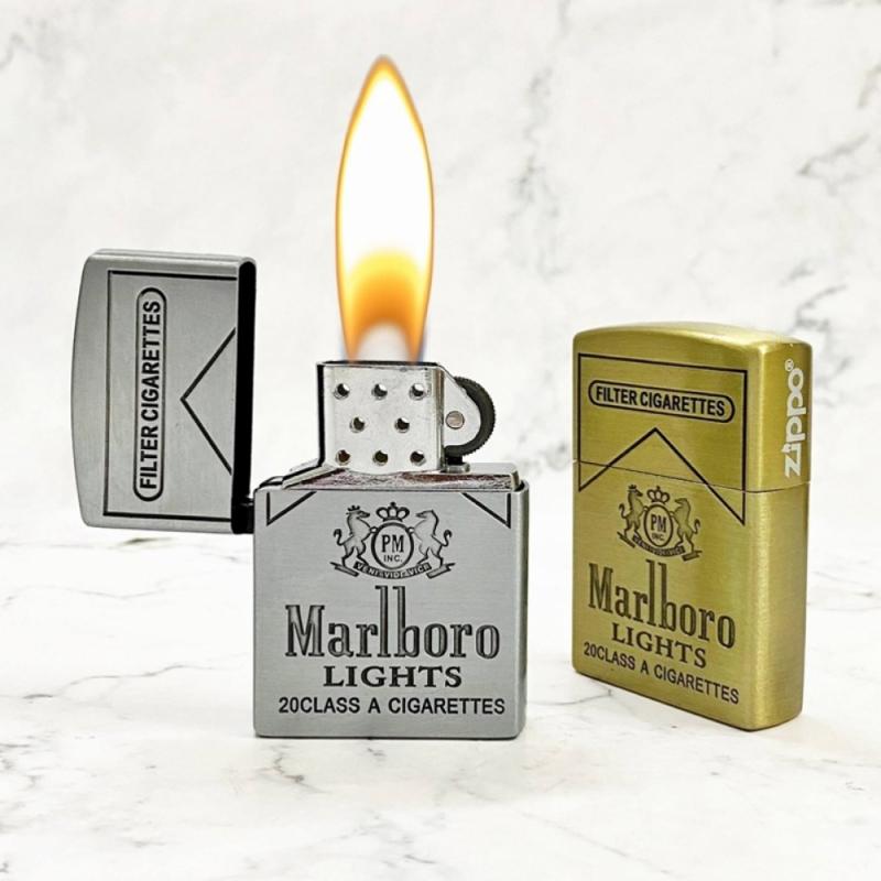 Bật lửa Zippo logo Marlboro - xài gas