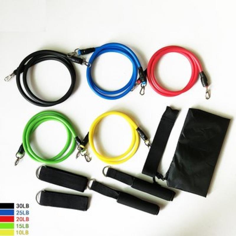 Bộ 11 dây kéo tập thể dục