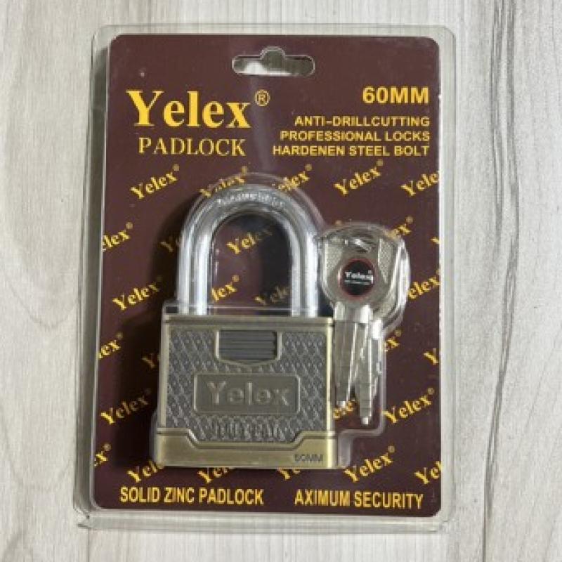Ổ khóa Yelex Padlock 60mm (chìa kiếm)