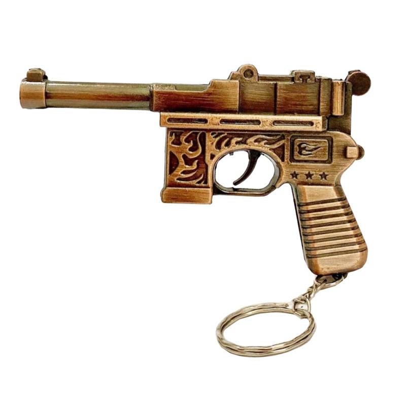 Bật lửa hình súng Mauser mini có móc khóa