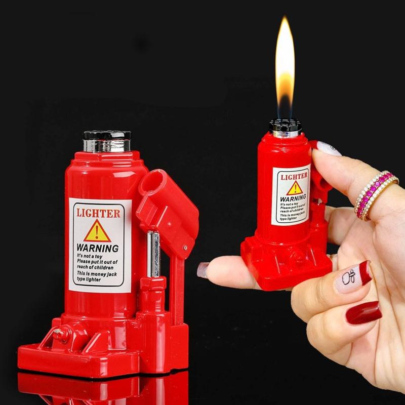 Bật lửa hình đội thuỷ lực bằng kim loại dùng gas