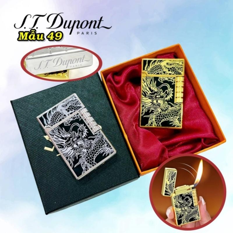 Bật lửa dupont hình rồng m-49 có hộp