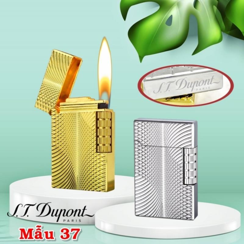 Bật lửa dupont vân kim cương m-37 gas
