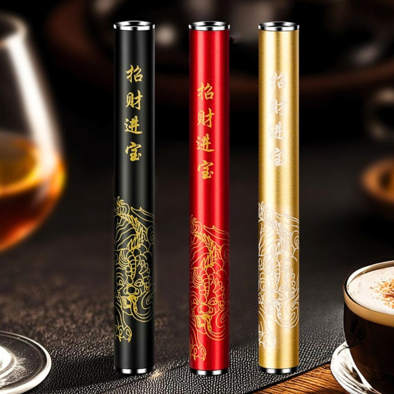 Bật lửa điện chiết hóa tử kim loại hình rồng