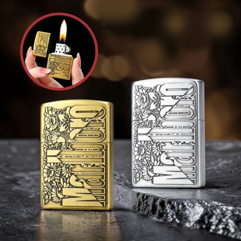 Bật lửa Zippo gas đá G-6